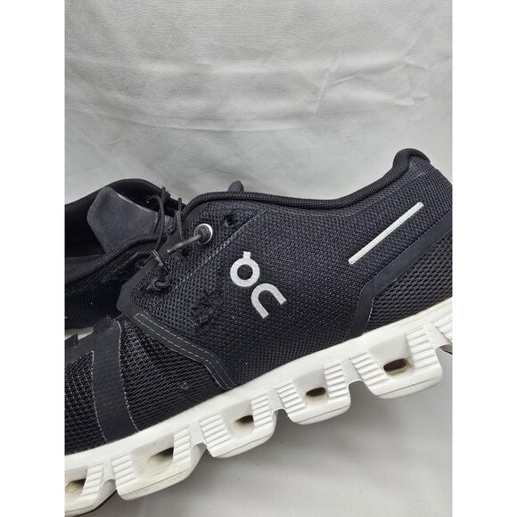 On Cloud 6 Men's Running Shoes Sneakers Men’s Size 9.5 Black/White *READ* - Picture 11 of 16